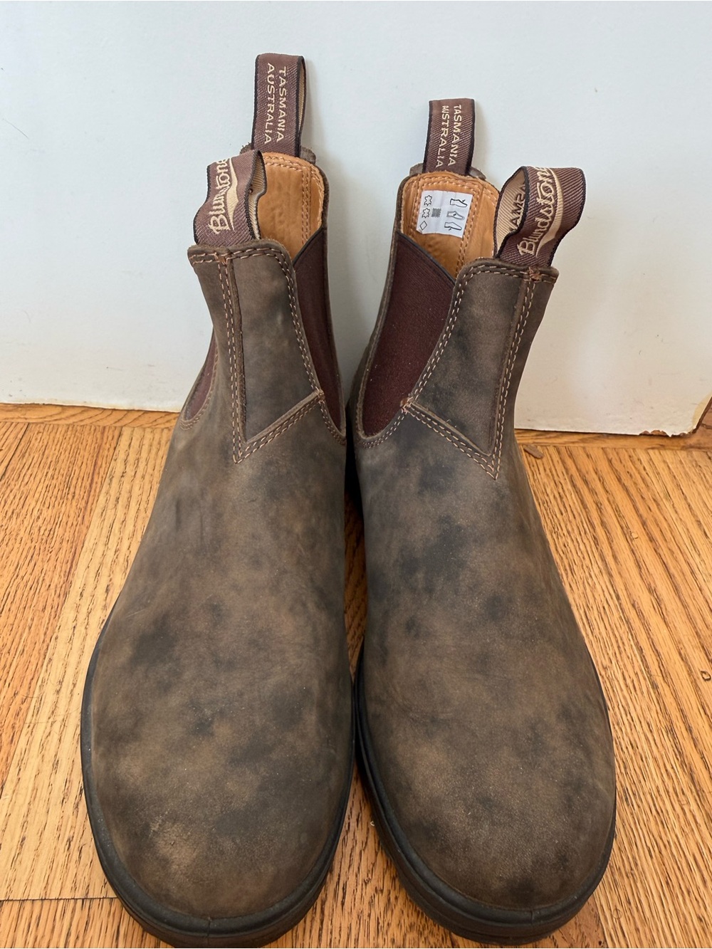 Blundstone 585 Classic Chelsea Boots Mens 10 US Rustic Brown AUS 9 - Picture 6 of 16